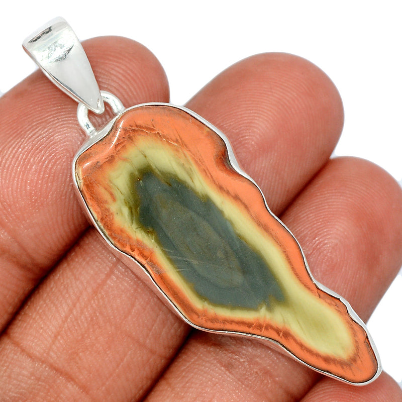 2" Imperial Jasper Slice Pendants - IJSP531