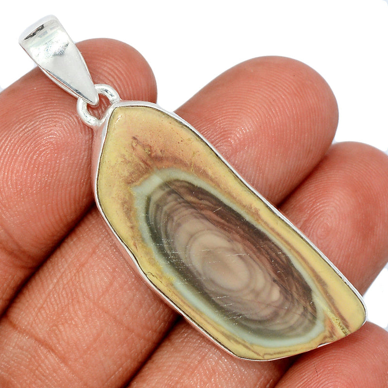 2" Imperial Jasper Slice Pendants - IJSP533