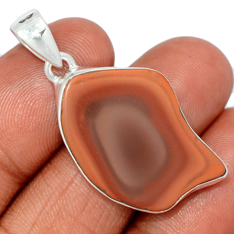 1.6" Imperial Jasper Slice Pendants - IJSP539