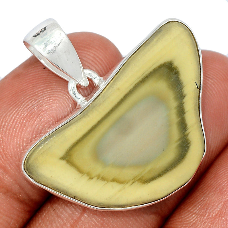 1.2" Imperial Jasper Slice Pendants - IJSP545