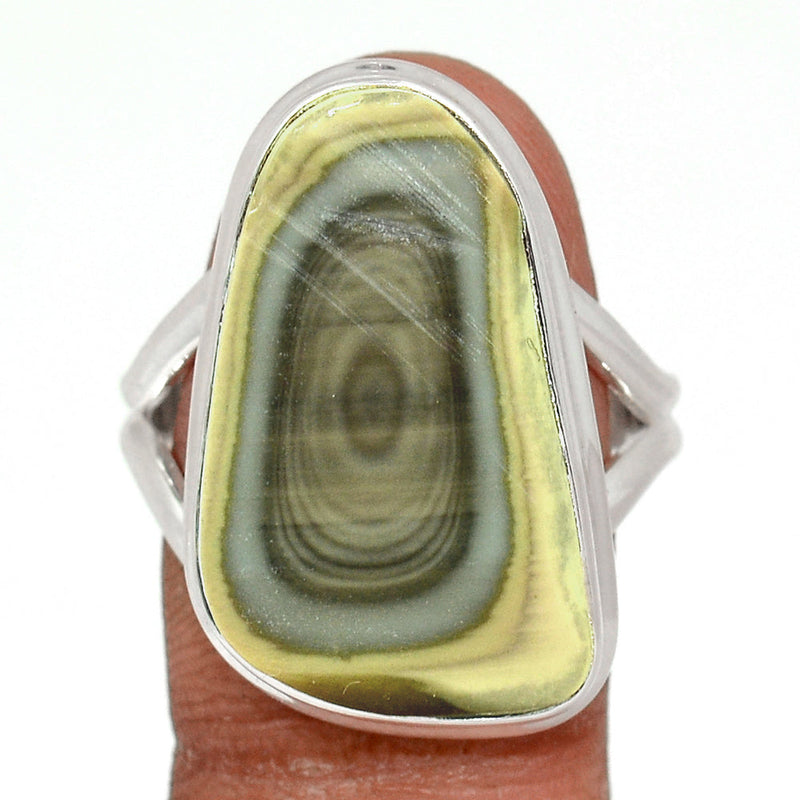 Imperial Jasper Slice Ring - IJSR242