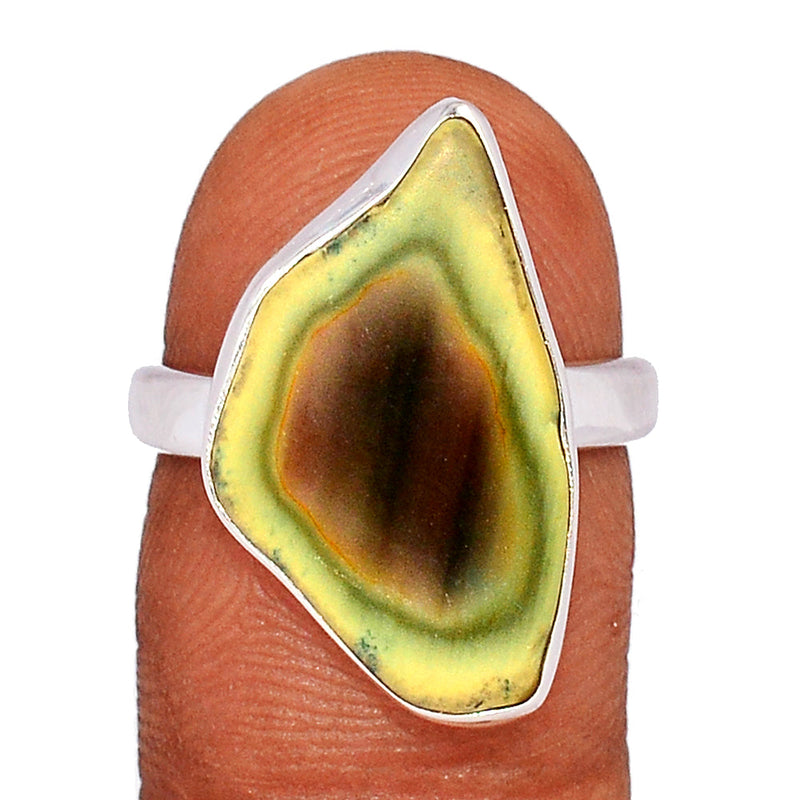 Imperial Jasper Slice Ring - IJSR243