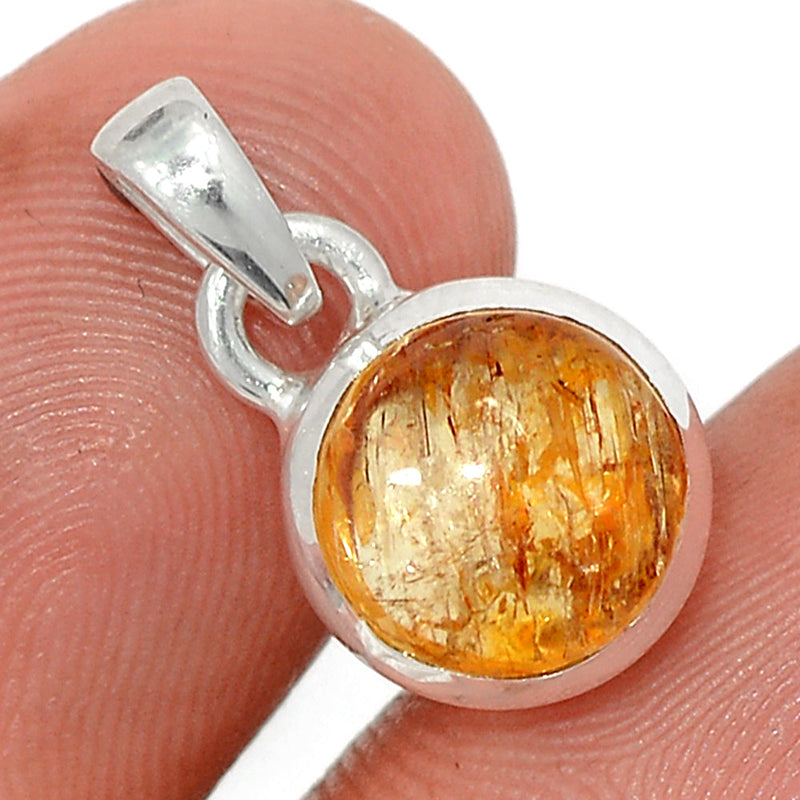 0.7" Imerial Topaz Cabochon Pendants - ITCP130