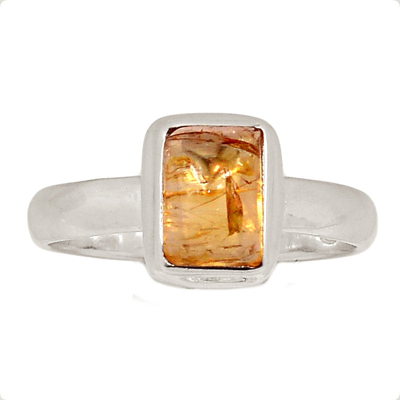 Imperial Topaz Cabochon Ring - ITCR105