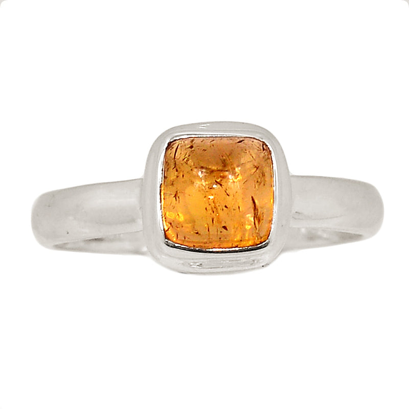 Imperial Topaz Cabochon Ring - ITCR106