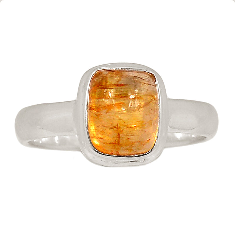 Imperial Topaz Cabochon Ring - ITCR110