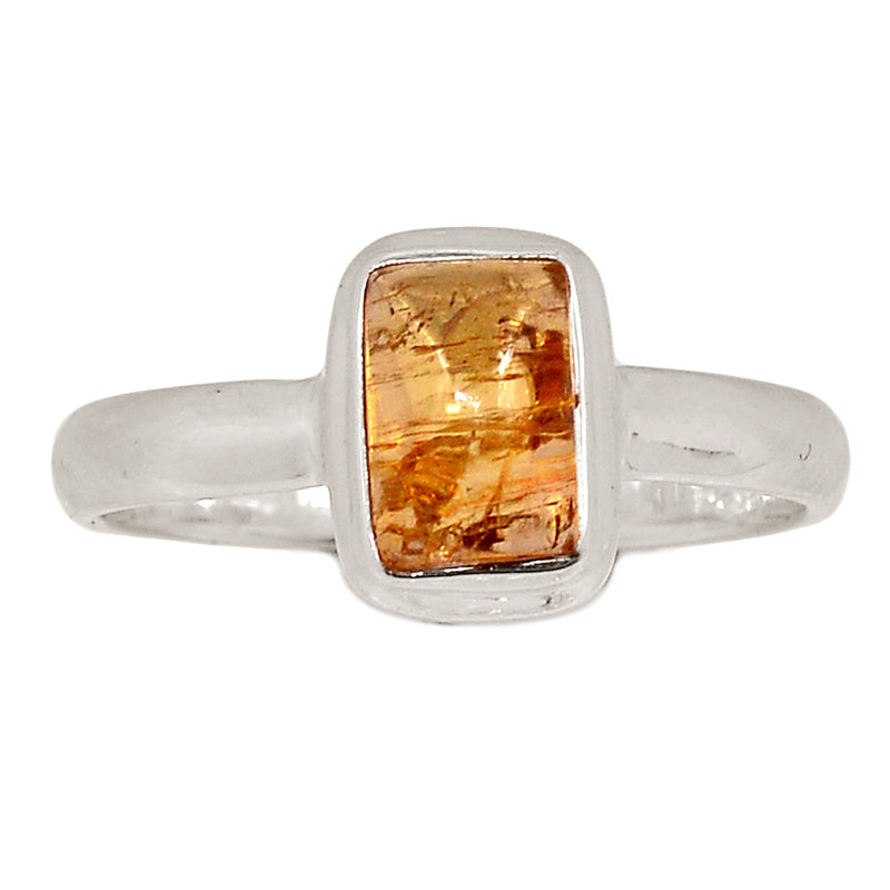 Imperial Topaz Cabochon Ring - ITCR124