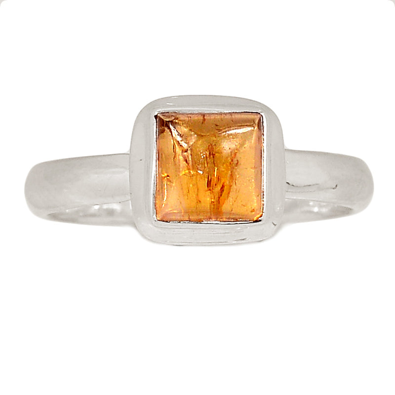 Imperial Topaz Cabochon Ring - ITCR132