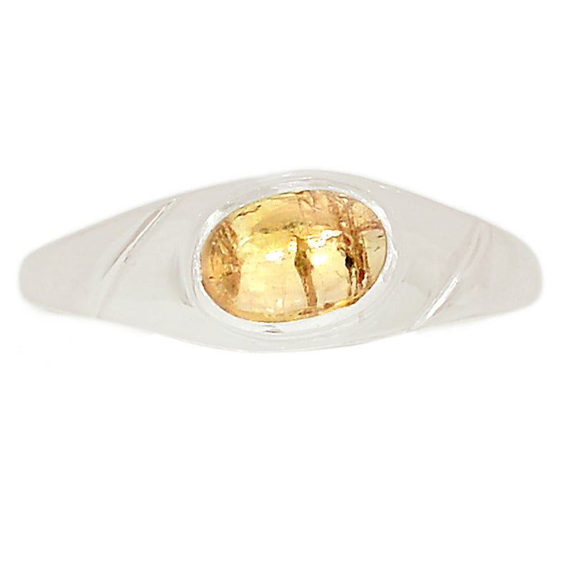 Imperial Topaz Cabochon Ring - ITCR81