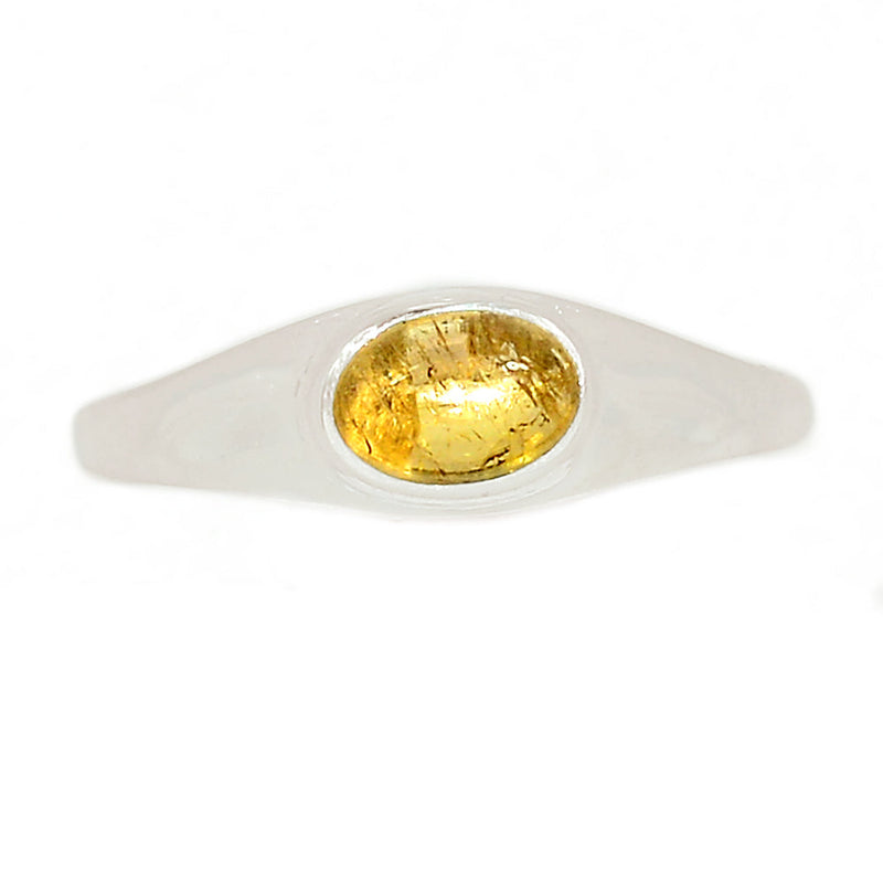 Imperial Topaz Cabochon Ring - ITCR82