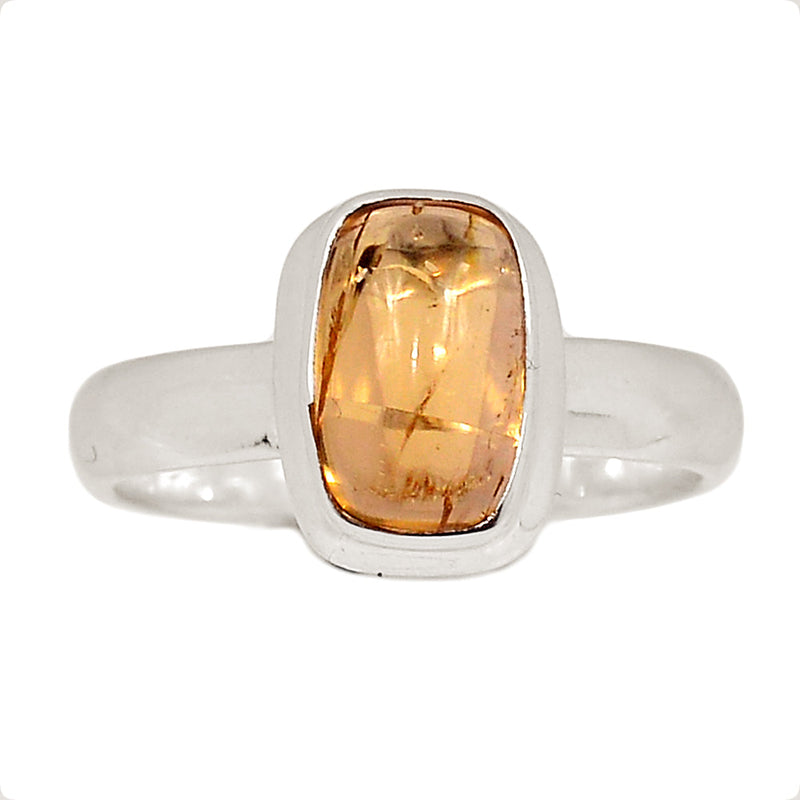 Imperial Topaz Cabochon Ring - ITCR86