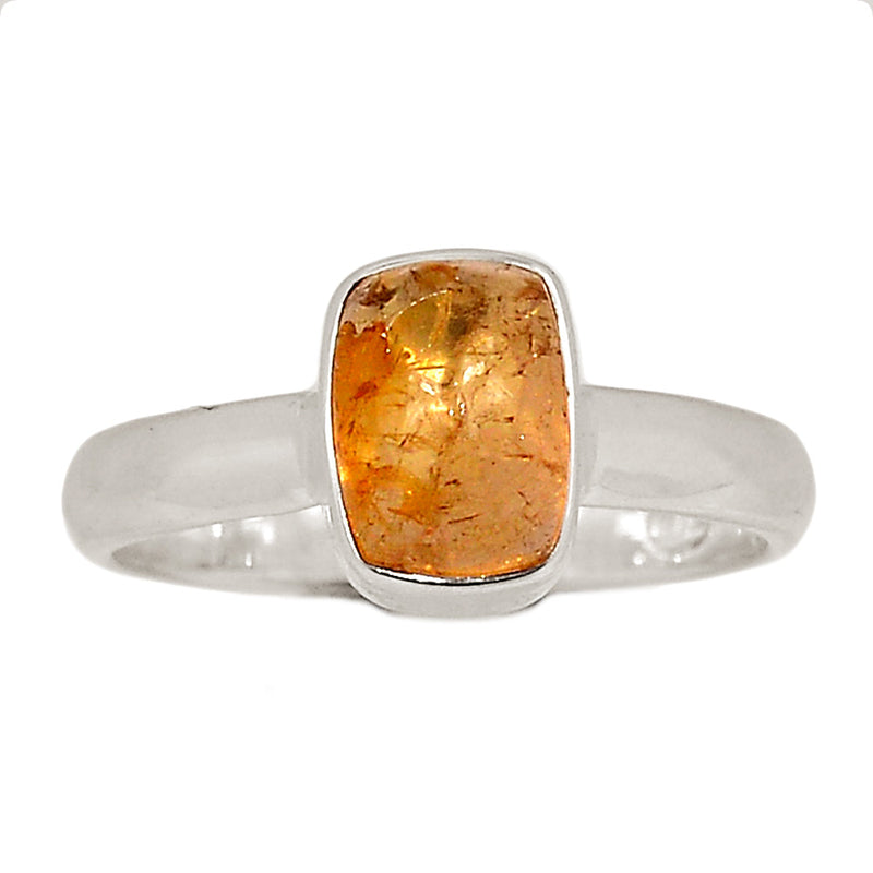 Imperial Topaz Cabochon Ring - ITCR89