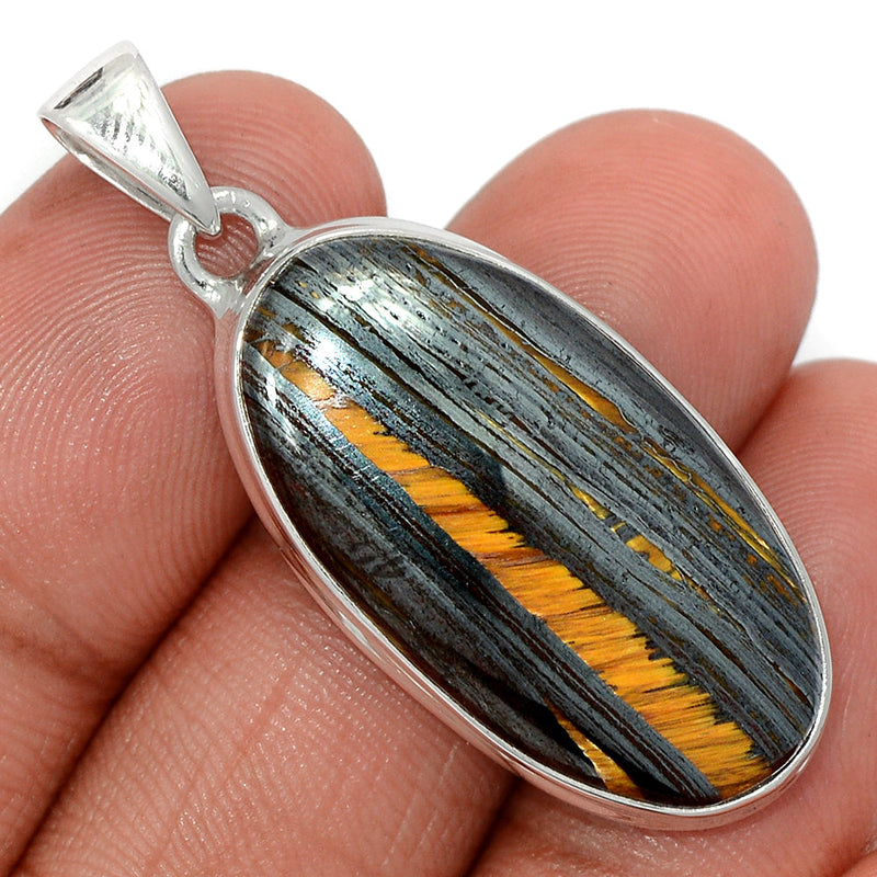 1.7" Iron Tiger Eye Pendants - ITEP667