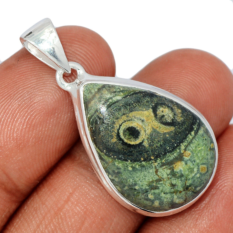 1.5" Kambaba Ocean Jasper Pendants - KOJP357