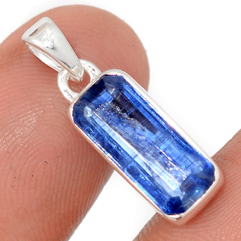 0.7" Kyanite Faceted Pendants - KYFP557