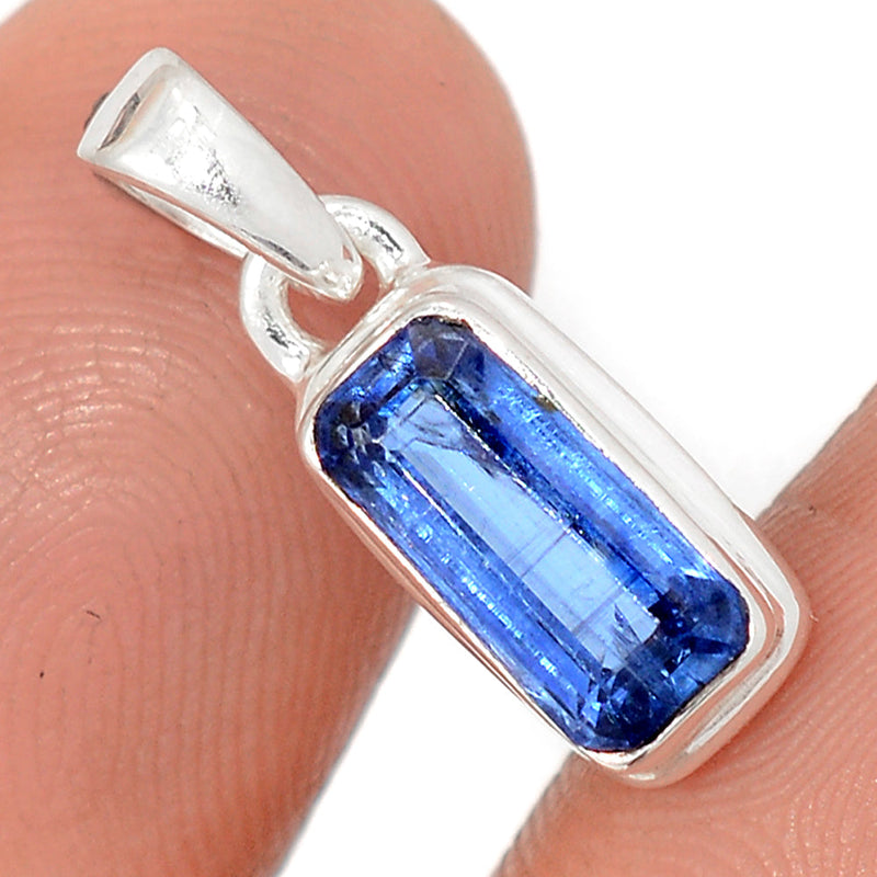 0.8" Kyanite Faceted Pendants - KYFP565