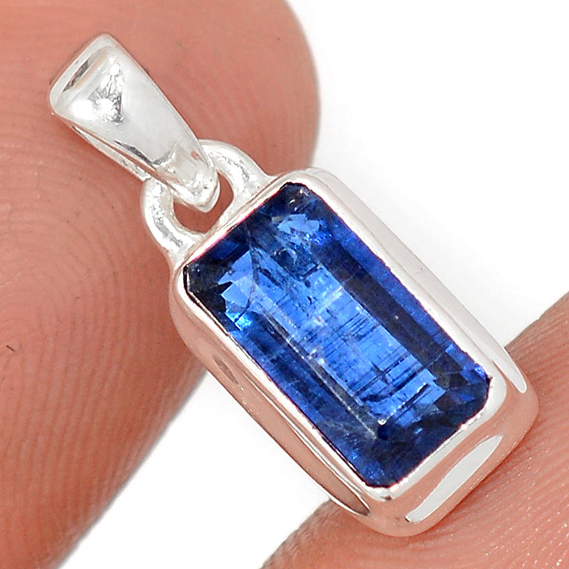 0.8" Kyanite Faceted Pendants - KYFP568