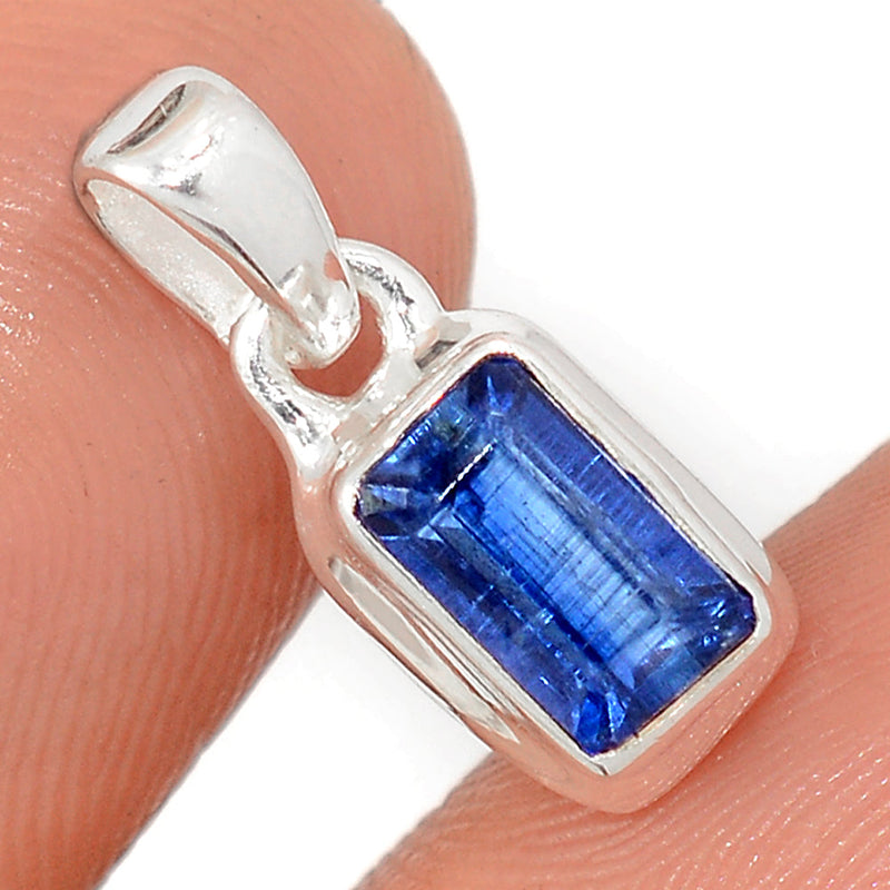 0.7" Kyanite Faceted Pendants - KYFP571