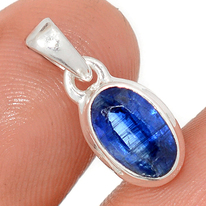 0.7" Kyanite Faceted Pendants - KYFP573