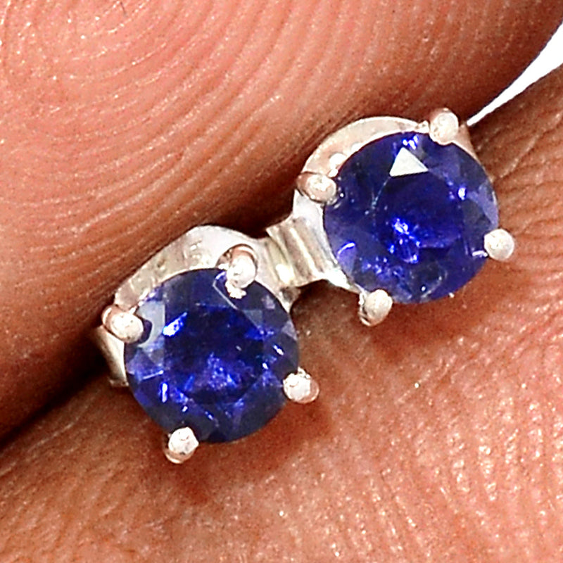 Claw - Kyanite Faceted Studs - KYFS213