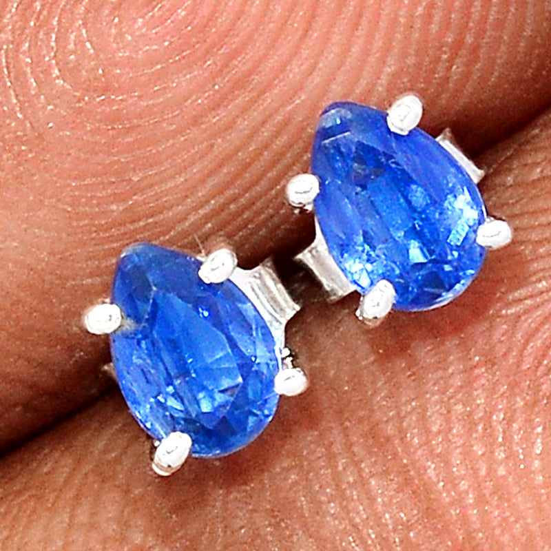 Claw - Kyanite Faceted Studs - KYFS214