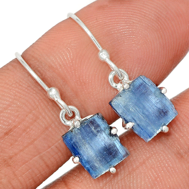 1.1" Claw - Kyanite Rough Earrings - KYRE31