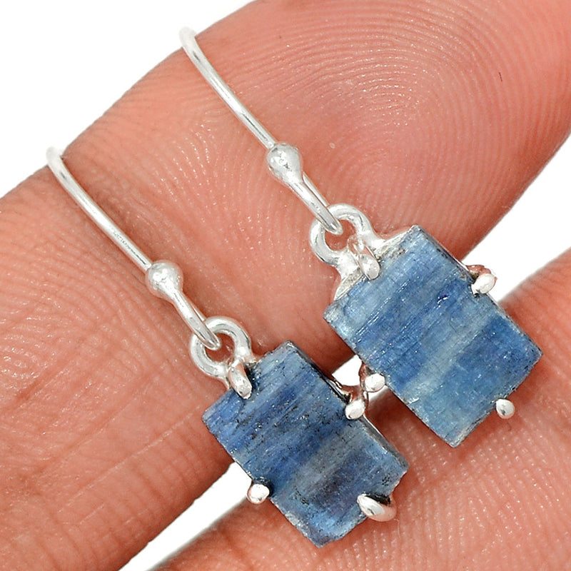 1.1" Claw - Kyanite Rough Earrings - KYRE36