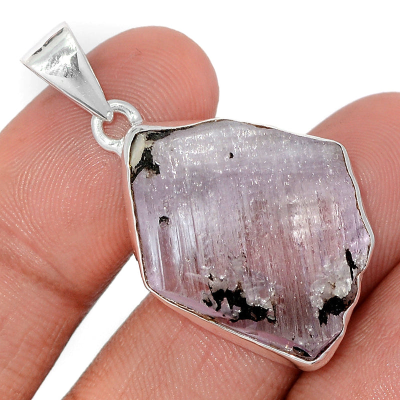 1.6" Kunzite Rough Pendants - KZRP41