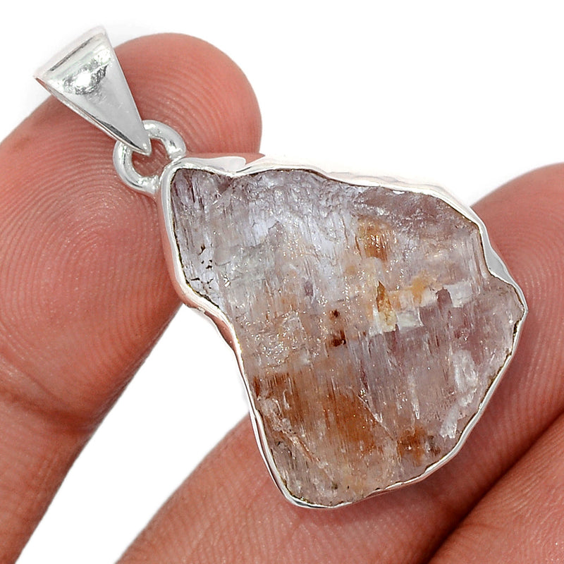 1.5" Kunzite Rough Pendants - KZRP43