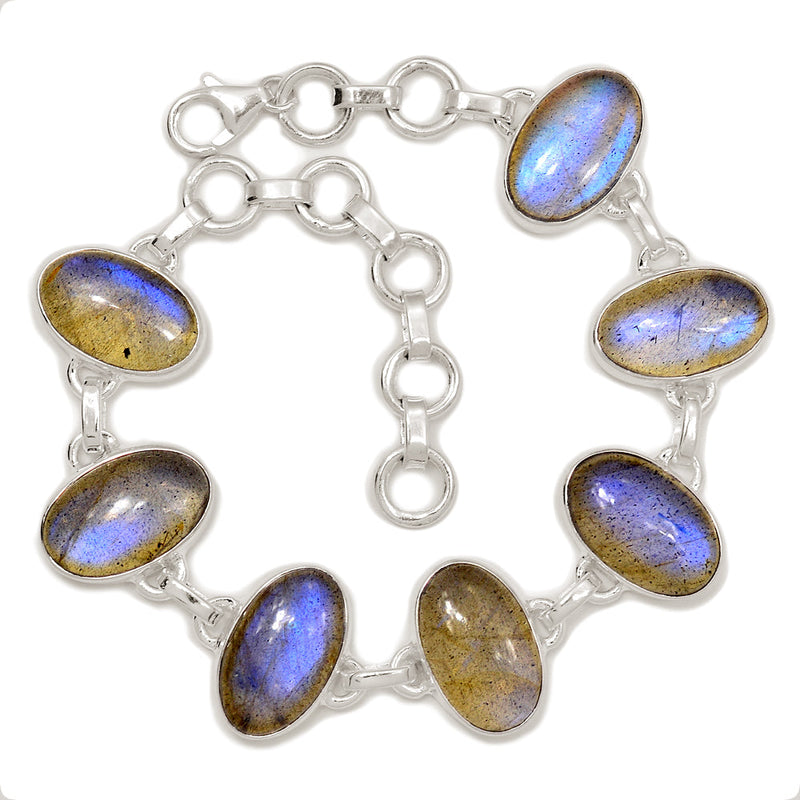 8.6" Labradorite Bracelets - LABB705