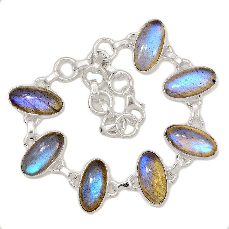 8.5" Labradorite Bracelets - LABB725