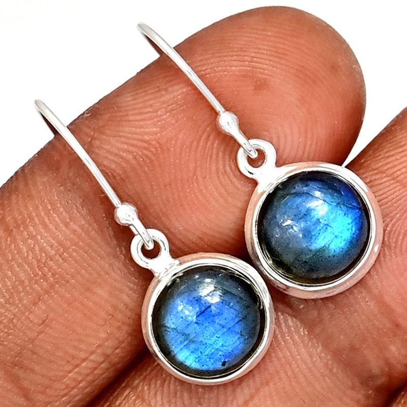 1.1" Labradorite Earrings - LABE194