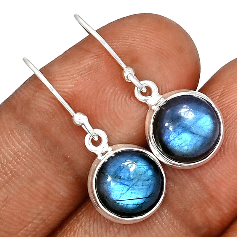 1.1" Labradorite Earrings - LABE198