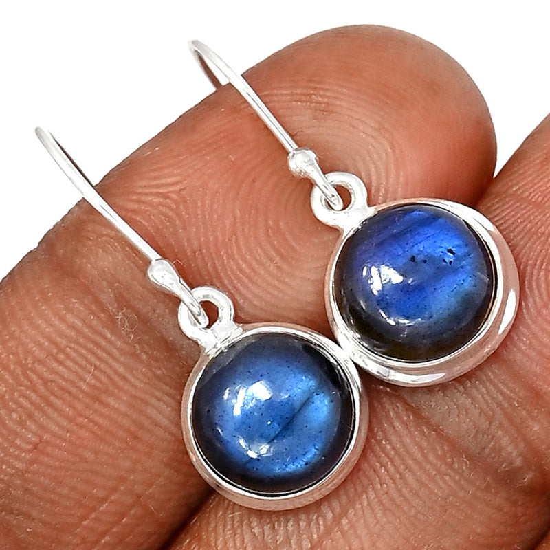 1.1" Labradorite Earrings - LABE225