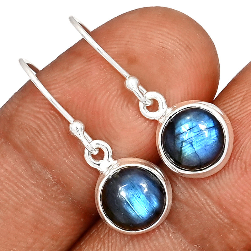 1.1" Labradorite Earrings - LABE232