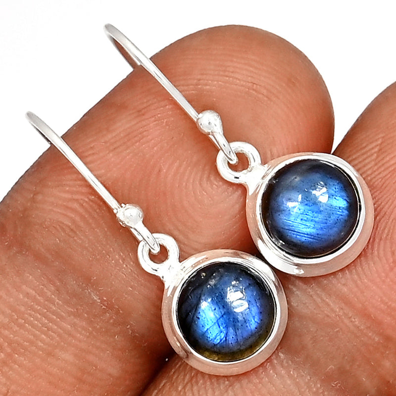 1.1" Labradorite Earrings - LABE233