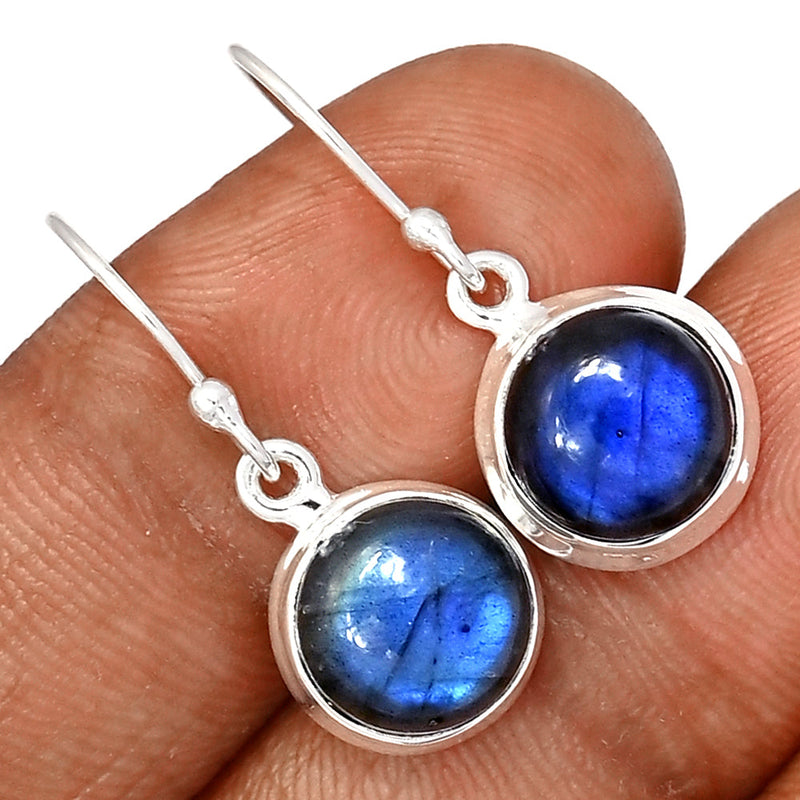 1.1" Labradorite Earrings - LABE243