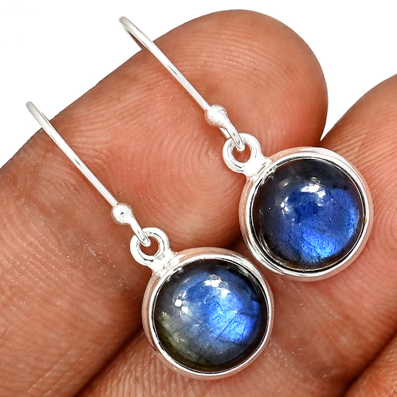 1.1" Labradorite Earrings - LABE245