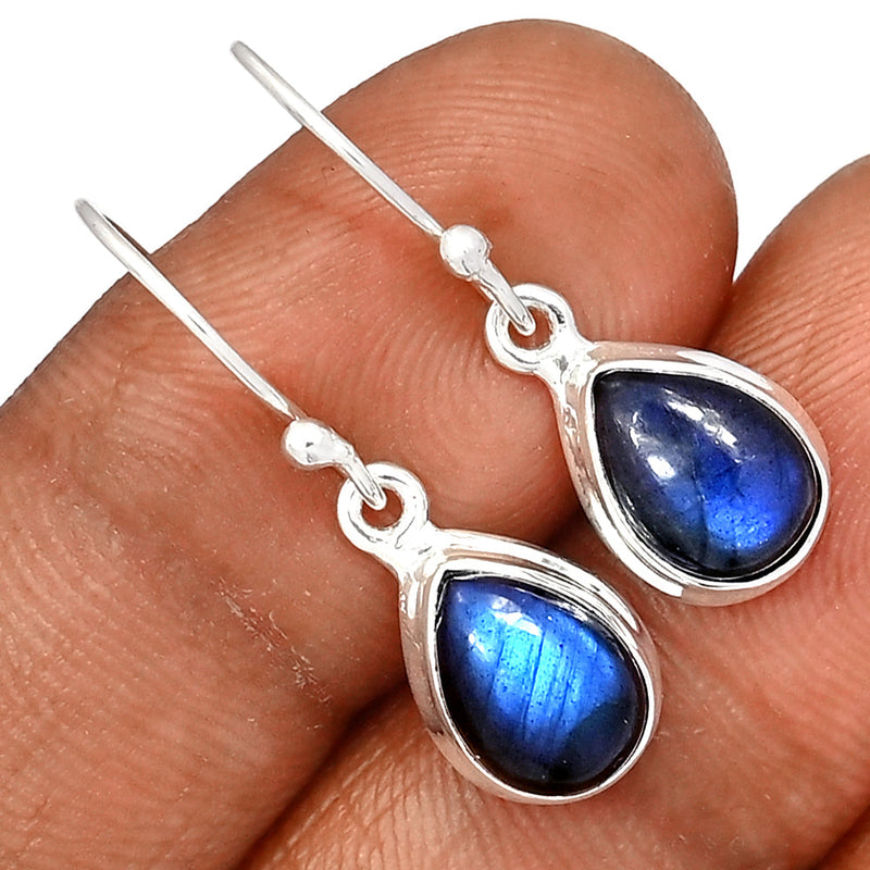 1.1" Labradorite Earrings - LABE261