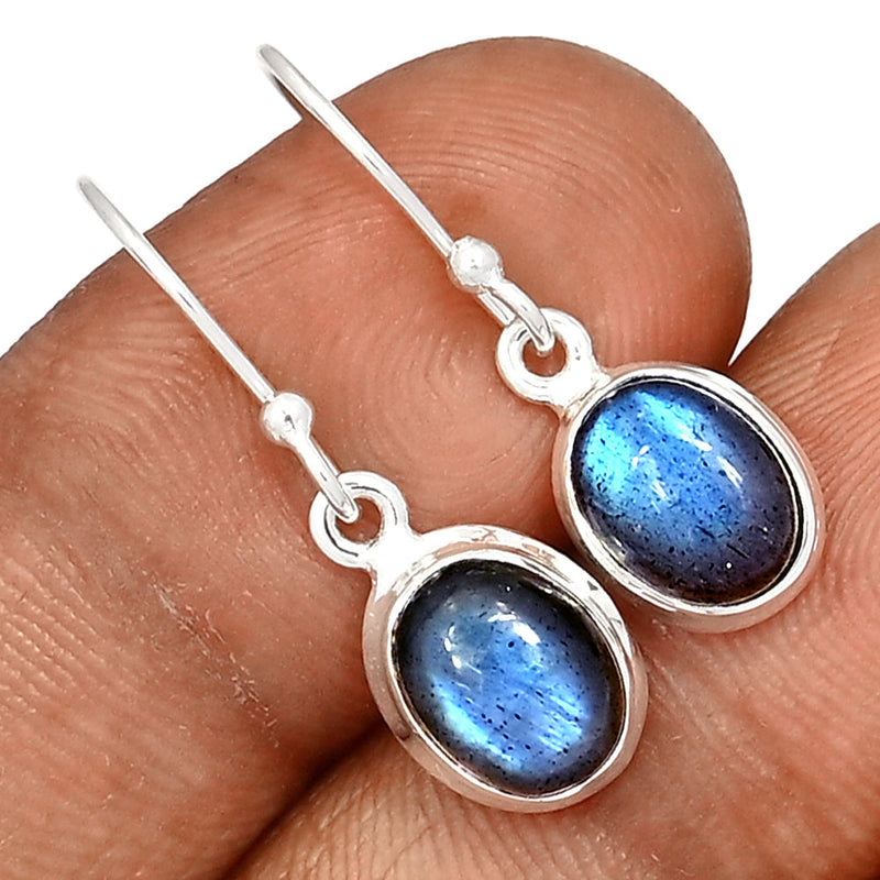 1.1" Labradorite Earrings - LABE279