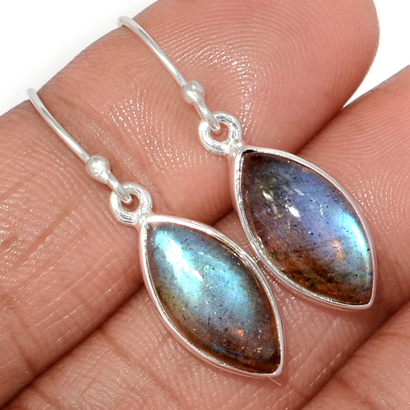 1.3" Labradorite Earrings - LABE294