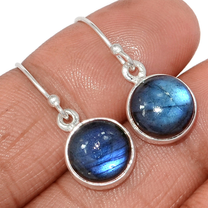 1.1" Labradorite Earrings - LABE300