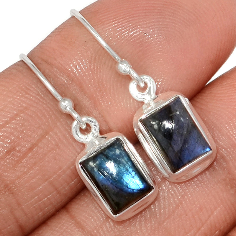 1.1" Labradorite Earrings - LABE301