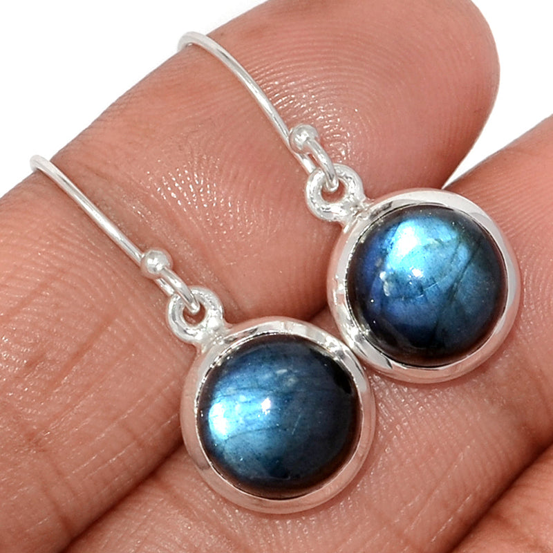 1.2" Labradorite Earrings - LABE302