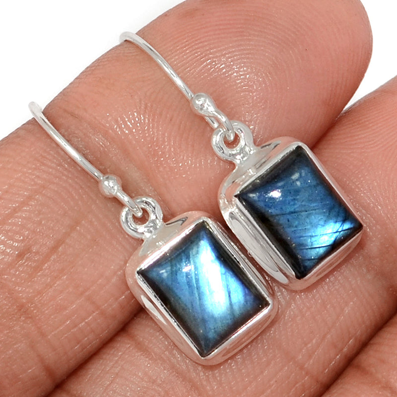 1.1" Labradorite Earrings - LABE306