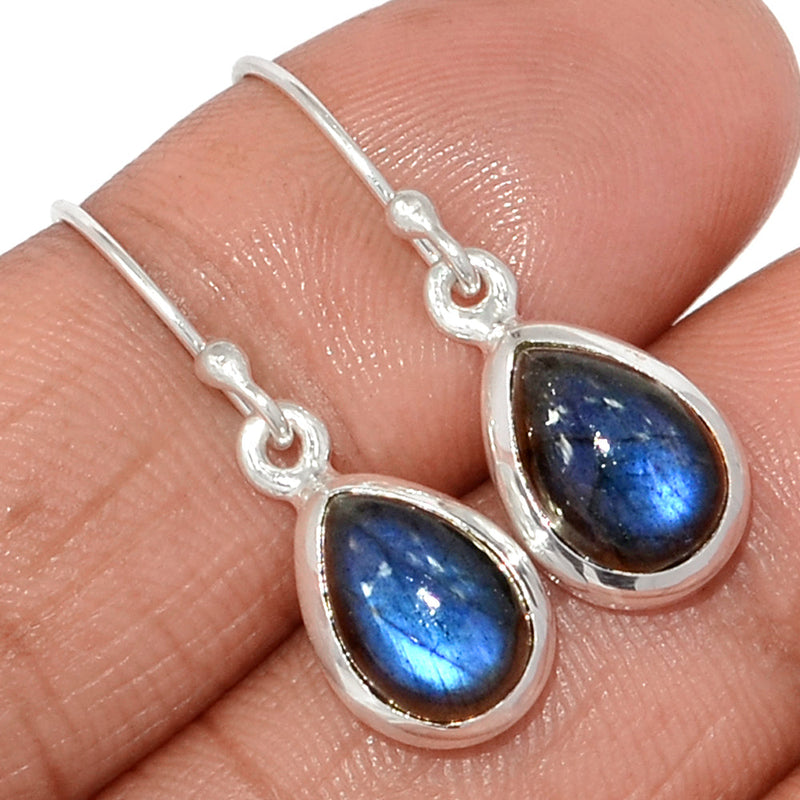 1.1" Labradorite Earrings - LABE323