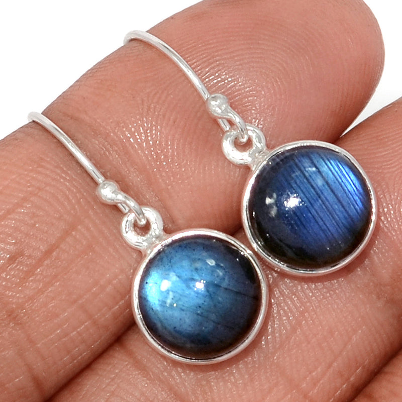 1.1" Labradorite Earrings - LABE338