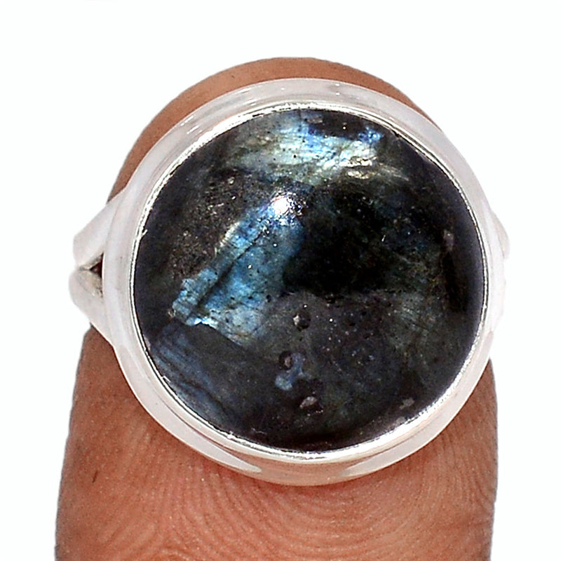 Larvikite Black Moonstone Ring - LBMR830