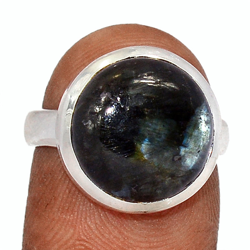 Larvikite Black Moonstone Ring - LBMR839