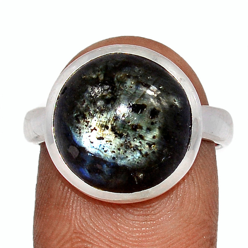 Larvikite Black Moonstone Ring - LBMR852